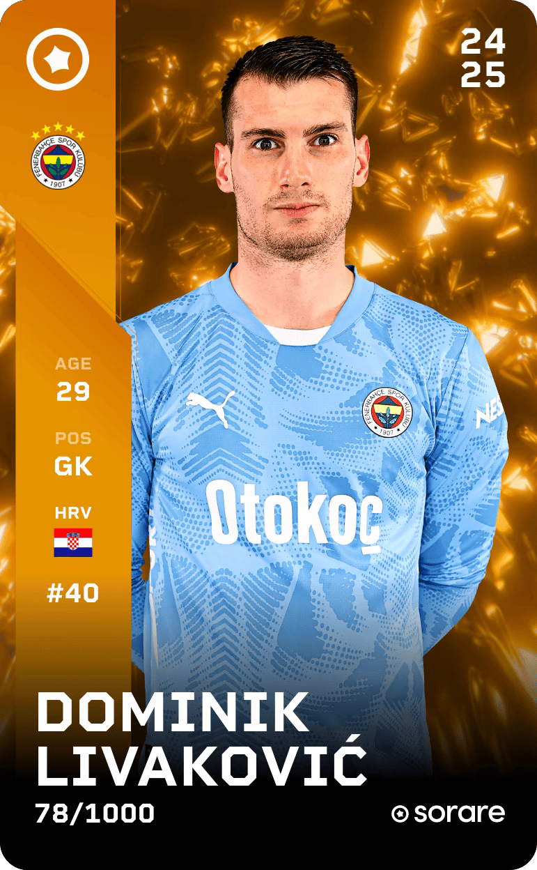 Dominik Livaković 2024-25 • Limited 78/1000