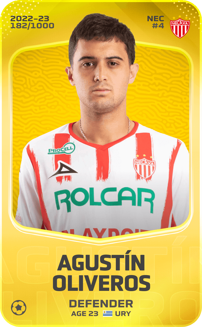 Agustín Oliveros 2022-23 • Limited 182/1000