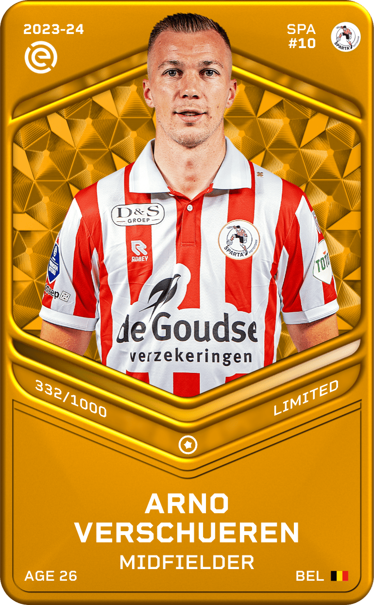 Arno Verschueren 2023-24 • Limited 332/1000