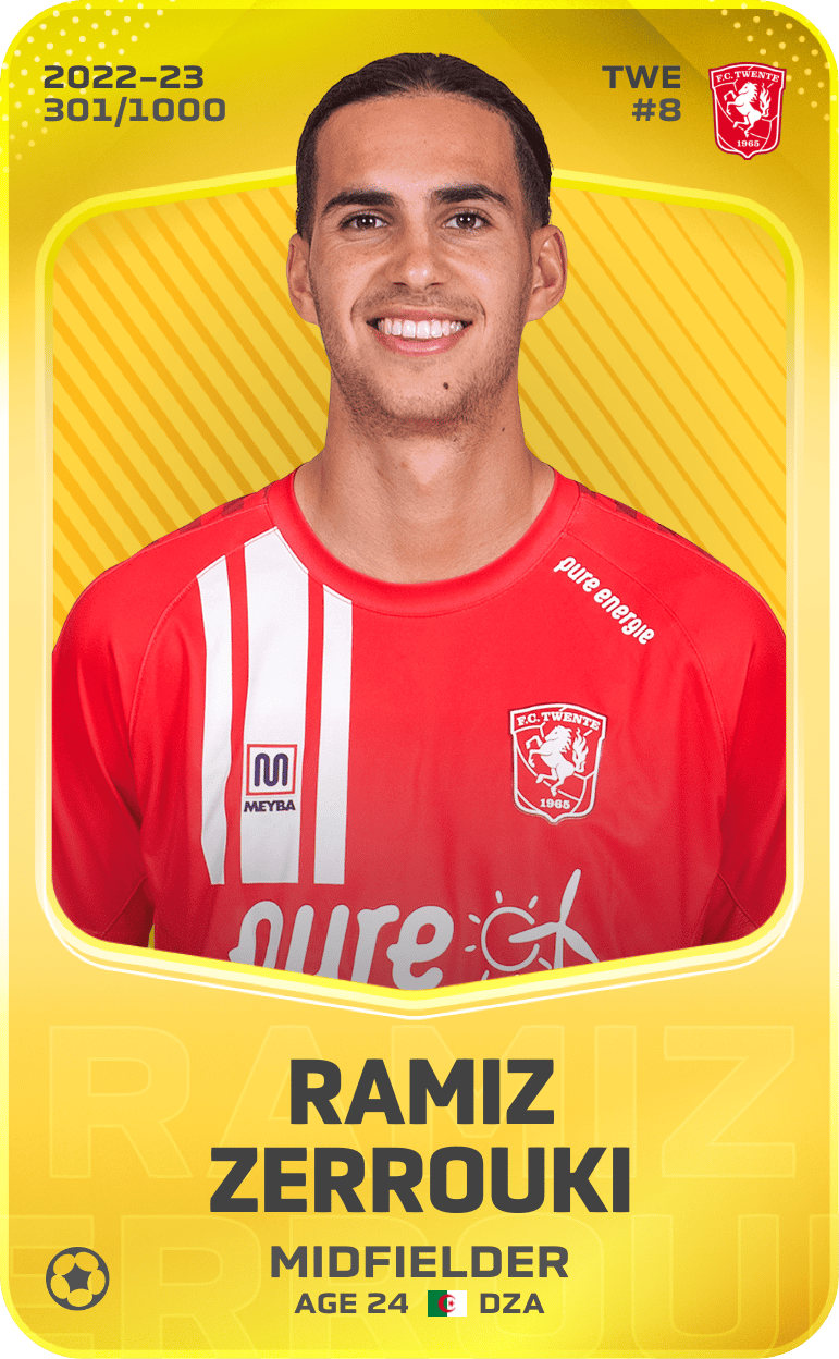 Ramiz Zerrouki 2022-23 • Limited 301/1000