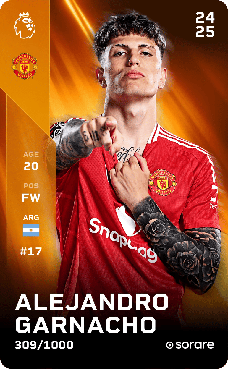 Alejandro Garnacho 2024-25 • Limited 309/1000