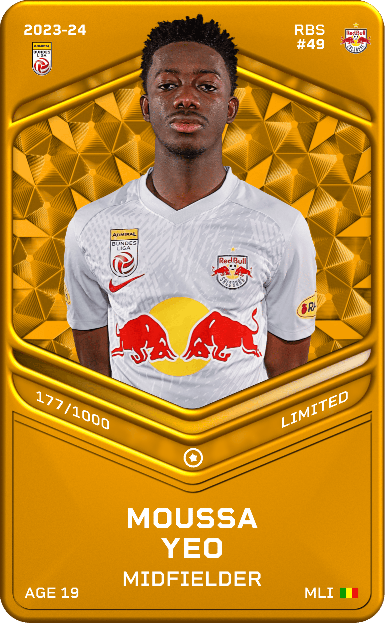 Moussa Yeo 2023-24 • Limited 177/1000