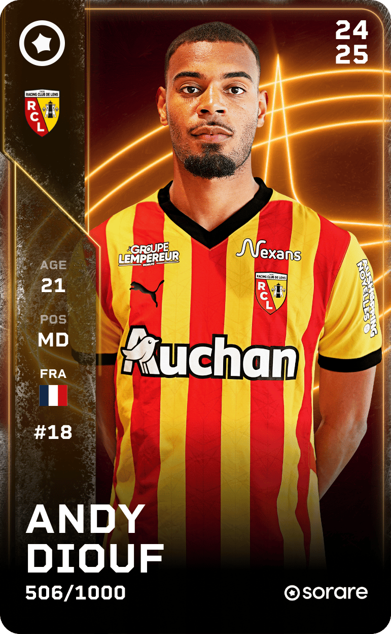 Andy Diouf 2024-25 • Limited 506/1000
