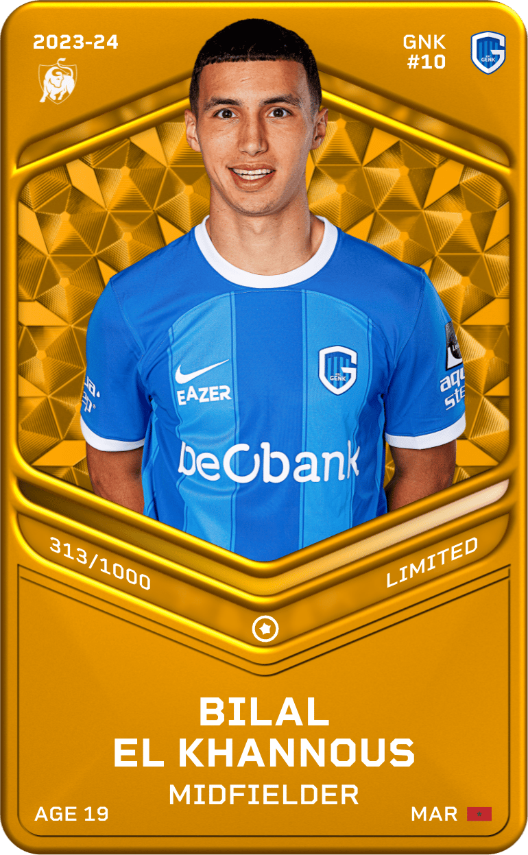 Bilal El Khannous 2023-24 • Limited 313/1000