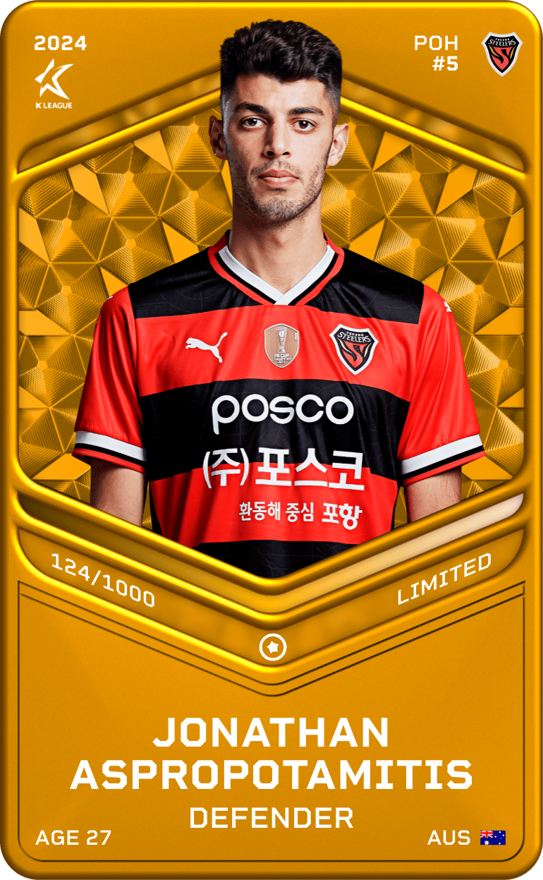 Jonathan Aspropotamitis 2024-25 • Limited 124/1000