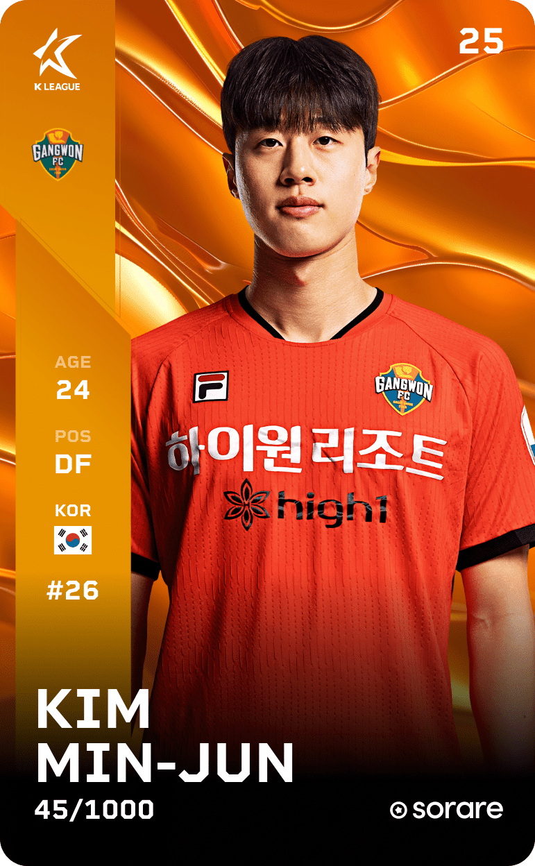 Kim Min-Jun 2025-26 • Limited 45/1000