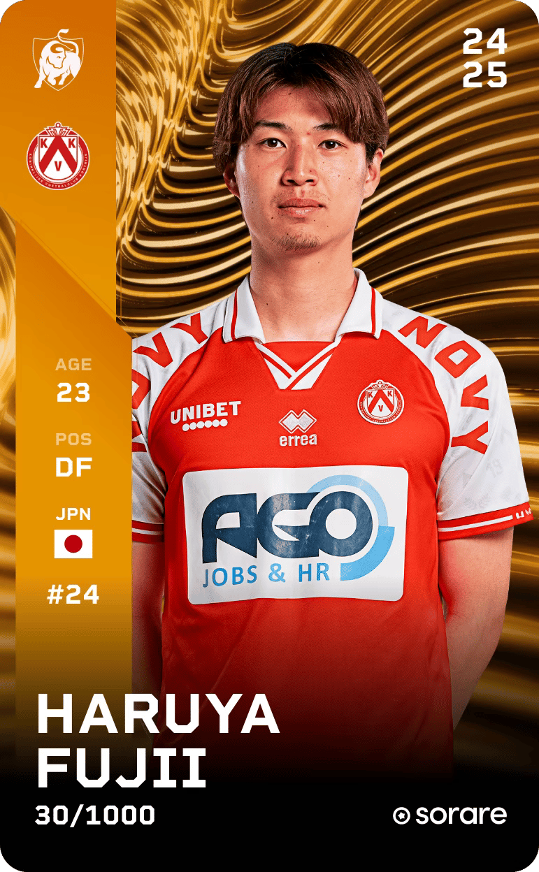 Haruya Fujii 2024-25 • Limited 30/1000