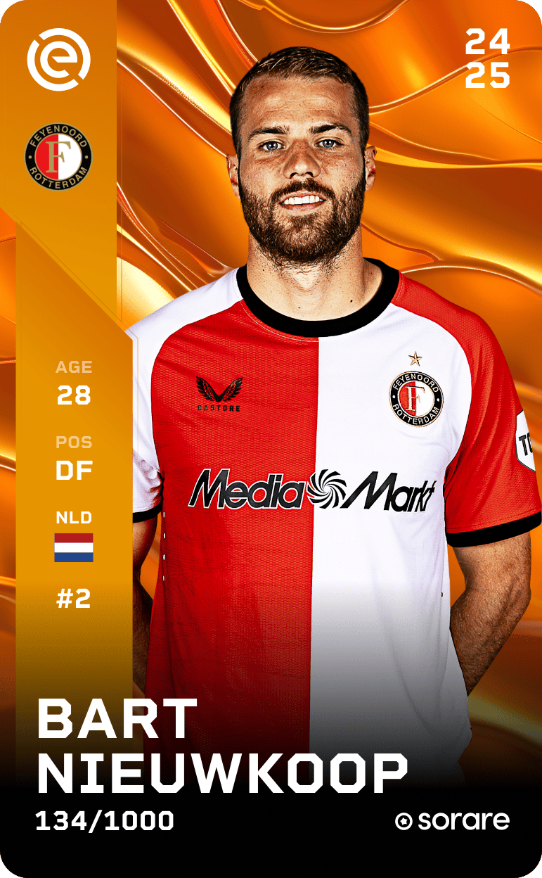 Bart Nieuwkoop 2024-25 • Limited 134/1000