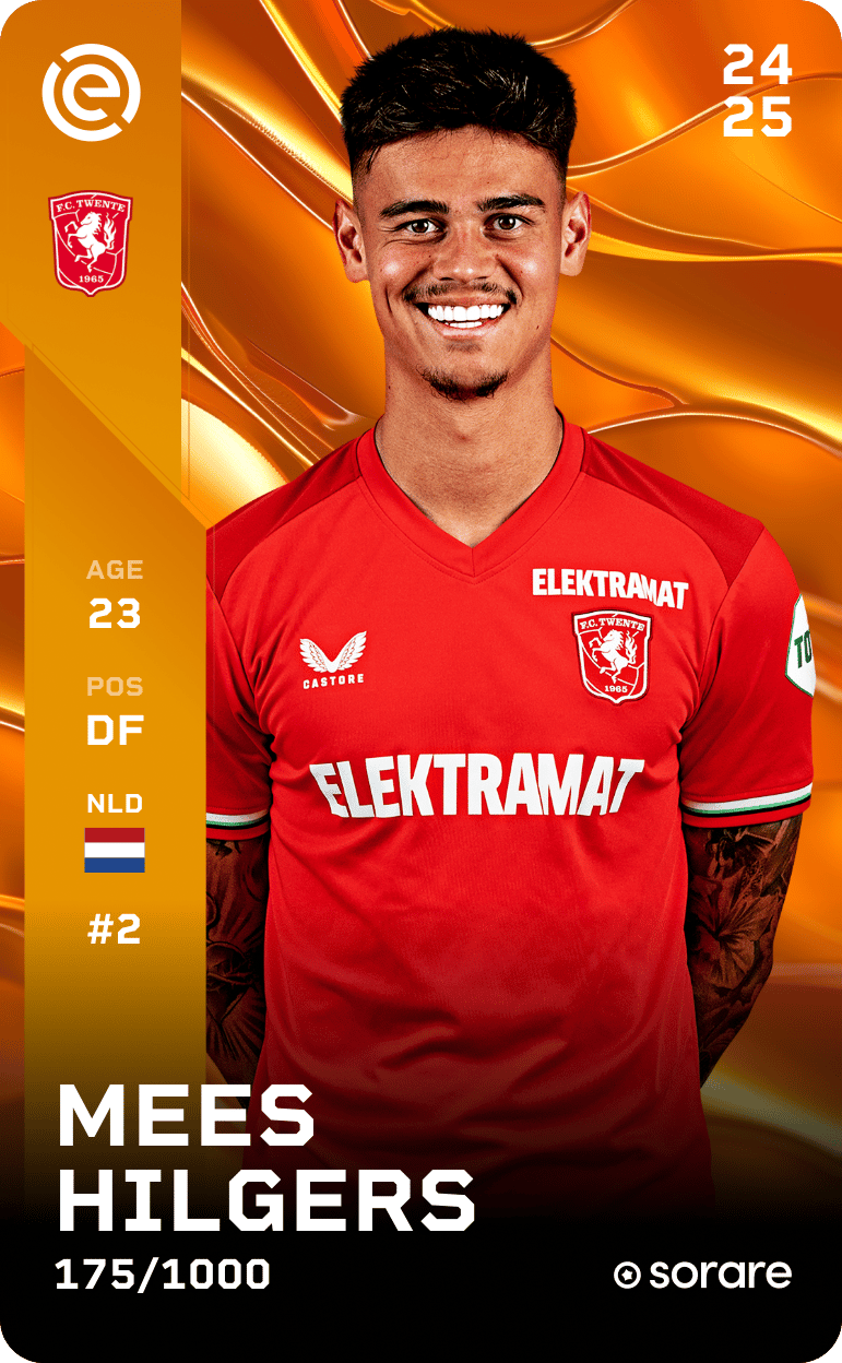 Mees Hilgers 2024-25 • Limited 175/1000