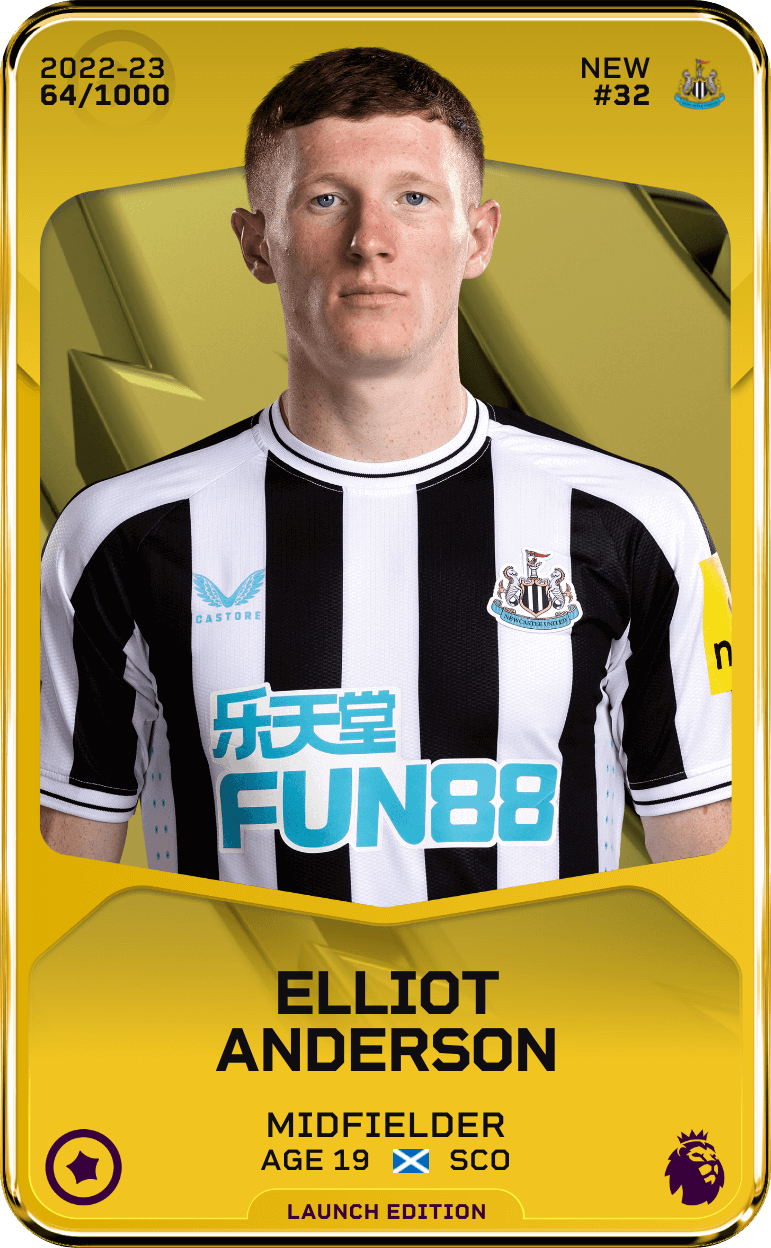 Elliot Anderson 2022-23 • Limited 64/1000