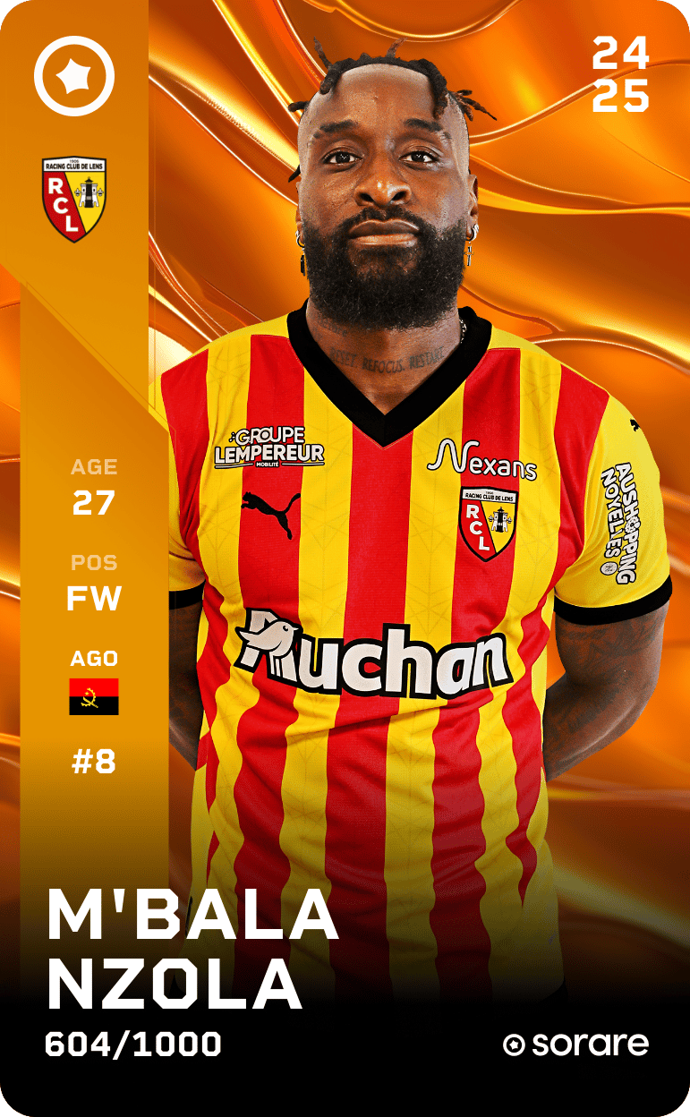 M'Bala Nzola 2024-25 • Limited 604/1000