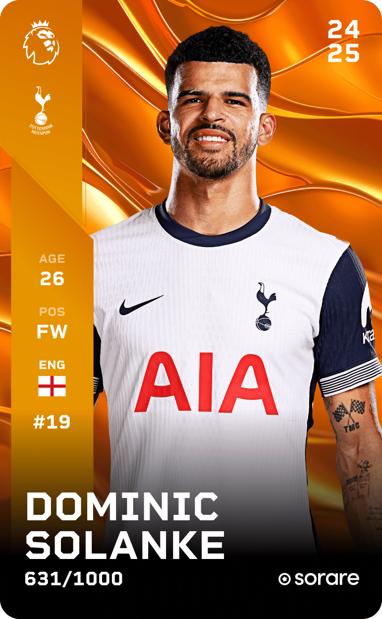 Dominic Solanke 2024-25 • Limited 631/1000