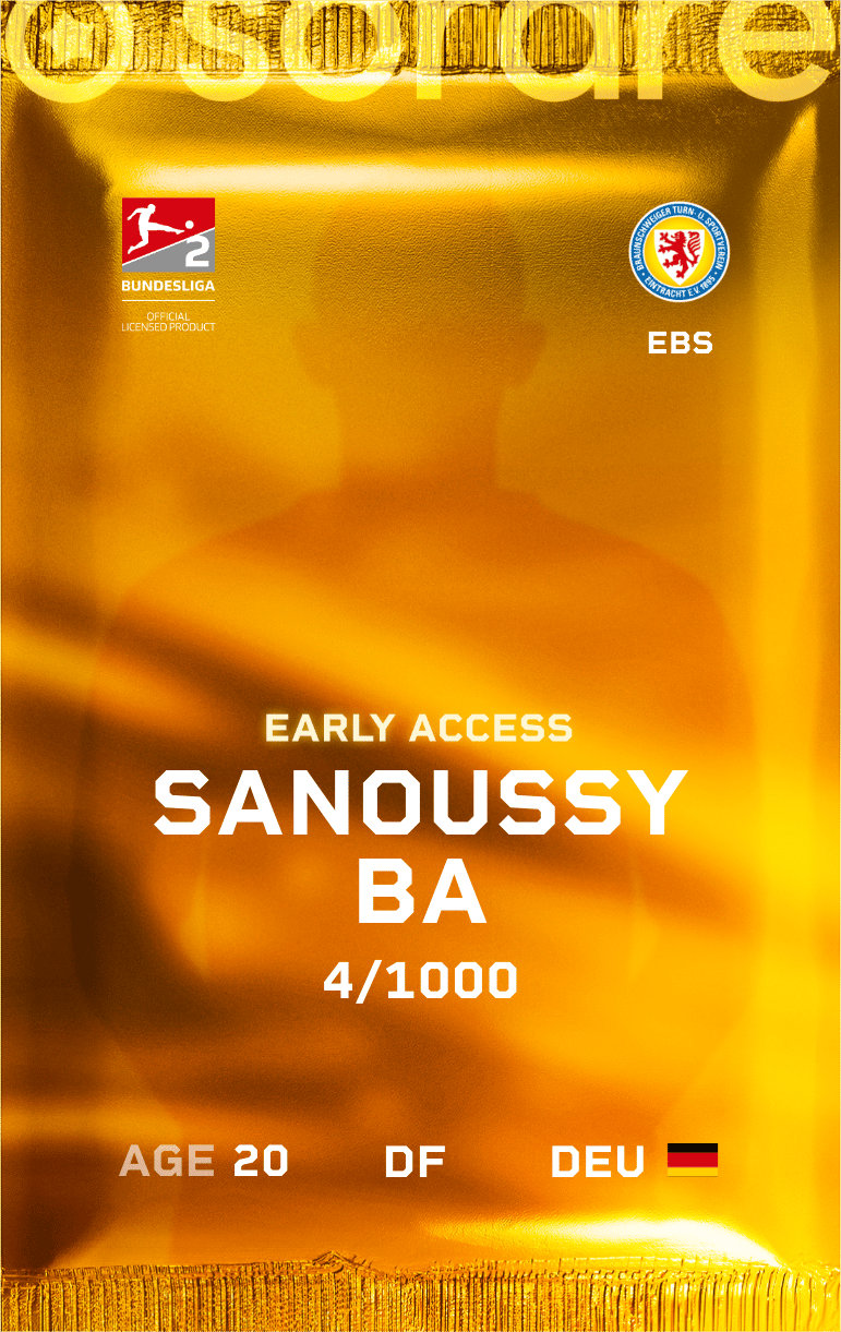 Sanoussy Ba 2024-25 • Limited 4/1000