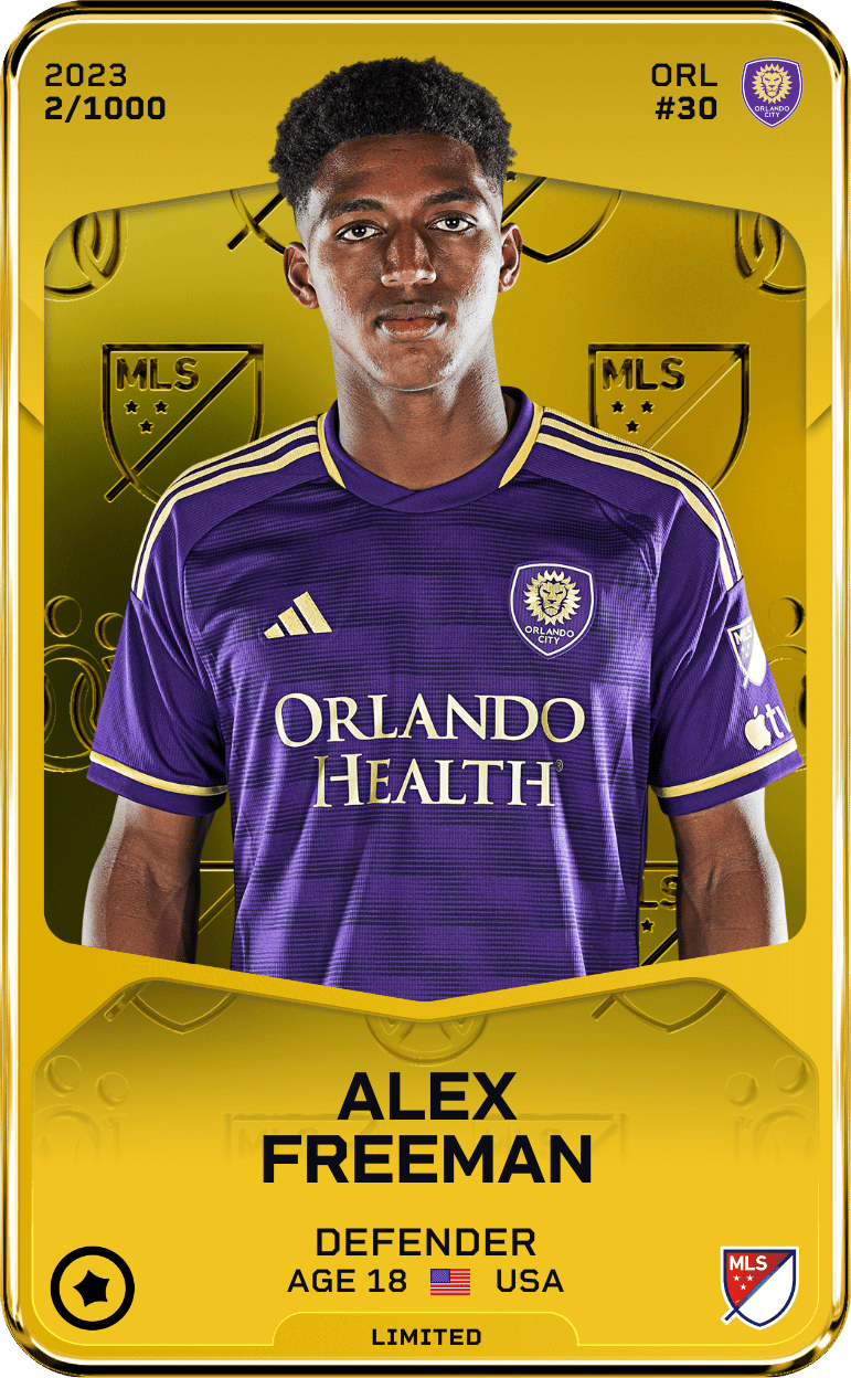 Alex Freeman 2023-24 • Limited 2/1000