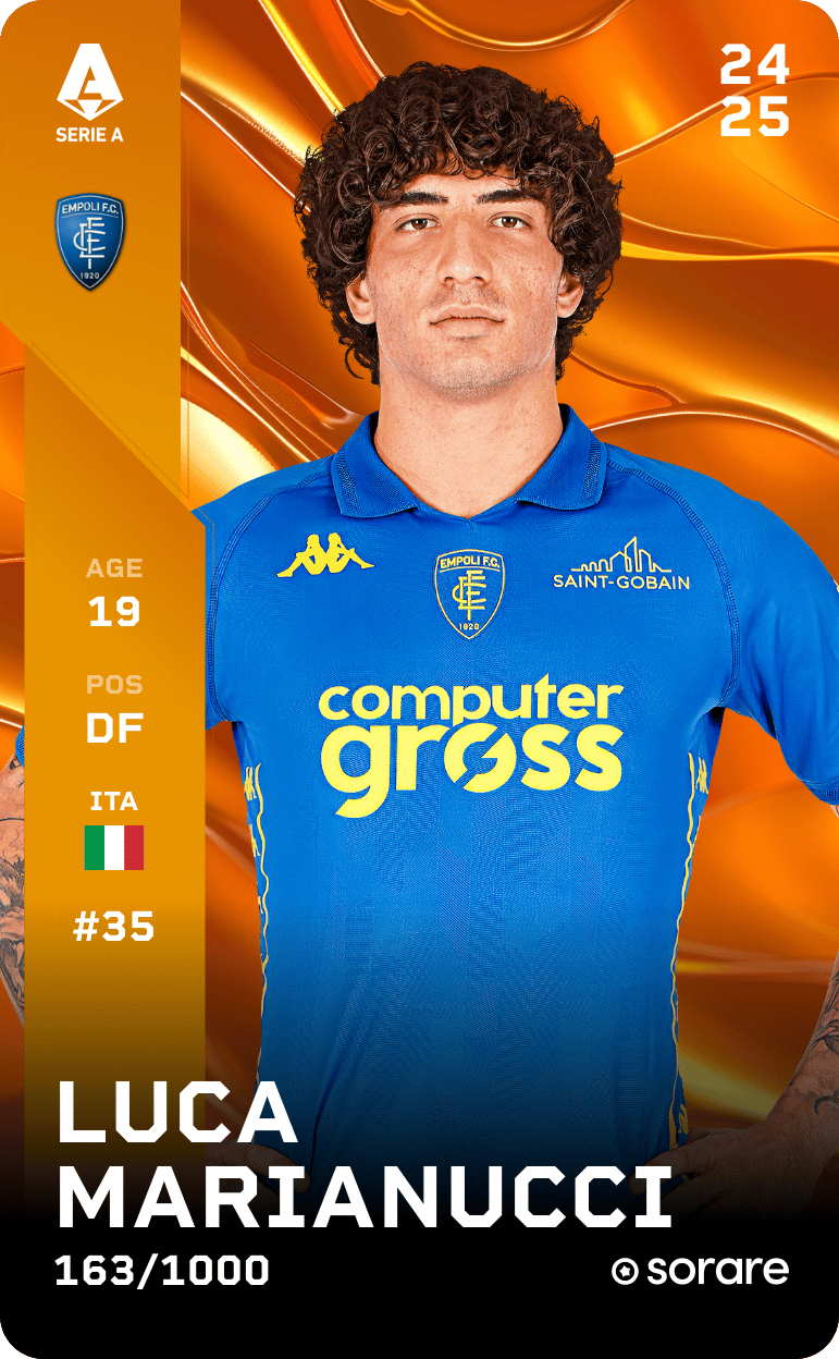 Luca Marianucci 2024-25 • Limited 163/1000