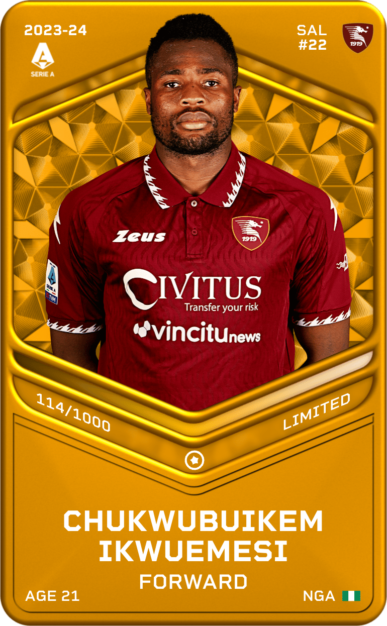 Chukwubuikem Ikwuemesi 2023-24 • Limited 114/1000