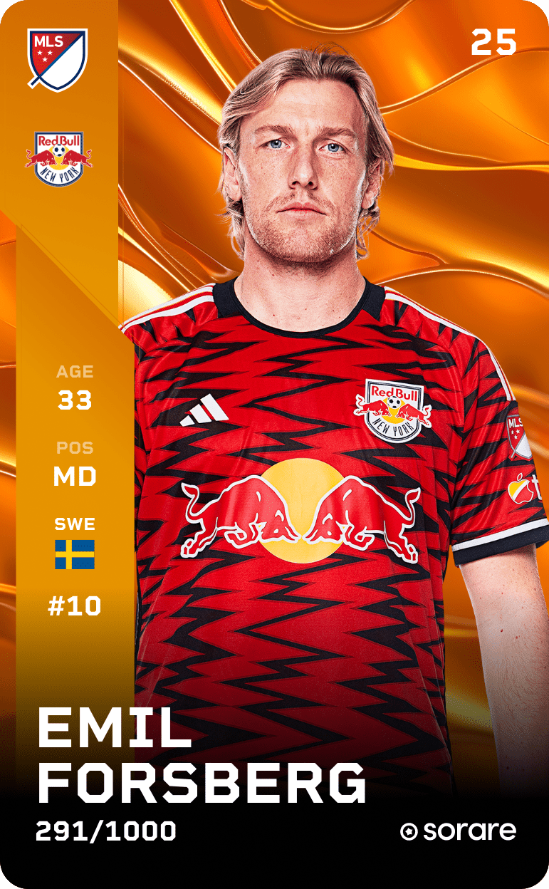 Emil Forsberg 2025-26 • Limited 291/1000