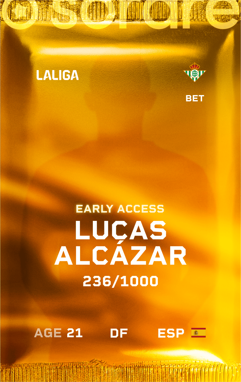 Lucas Alcázar 2024-25 • Limited 236/1000