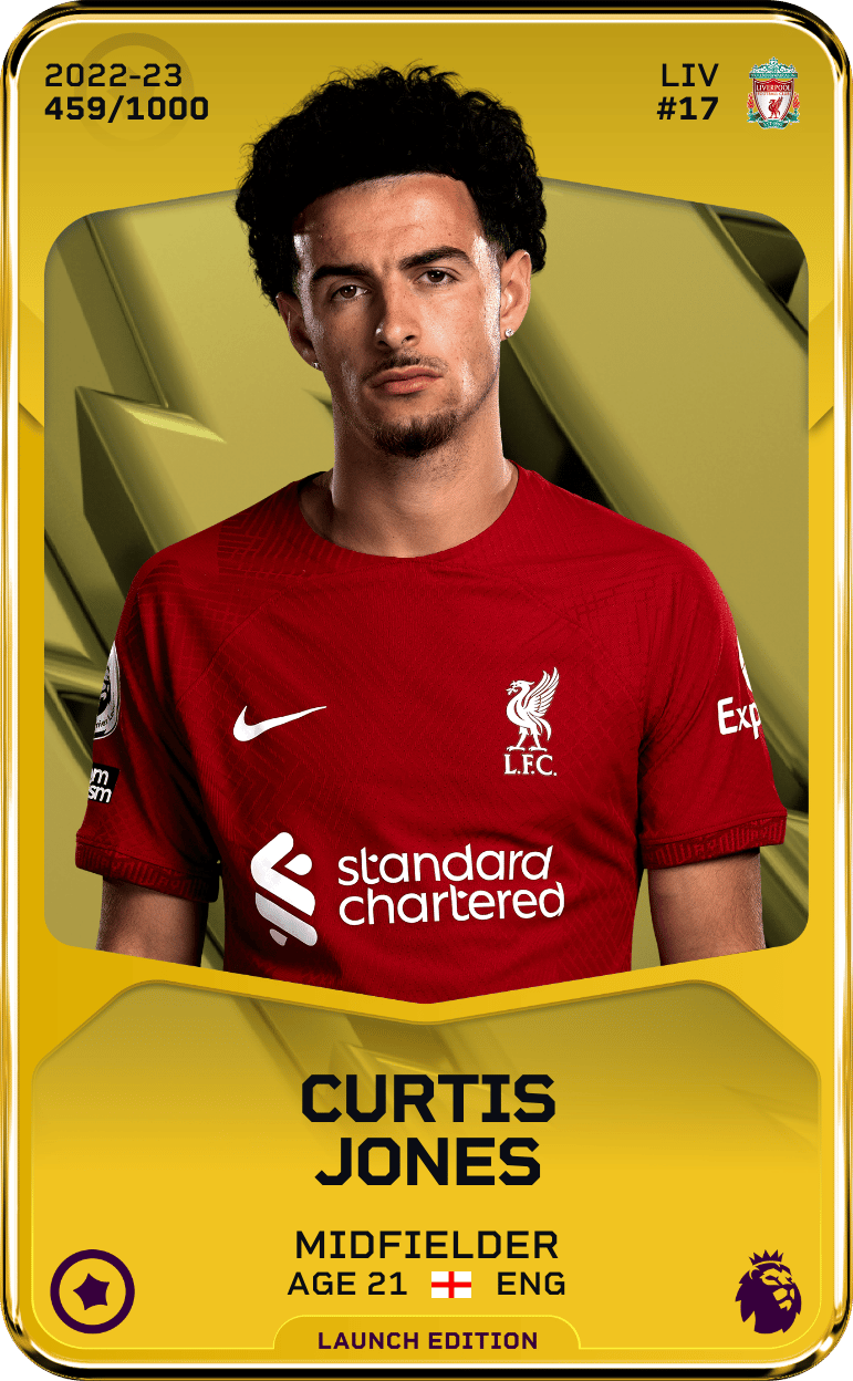 Curtis Jones 2022-23 • Limited 459/1000