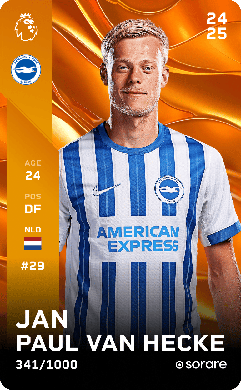 Jan Paul Van Hecke 2024-25 • Limited 341/1000