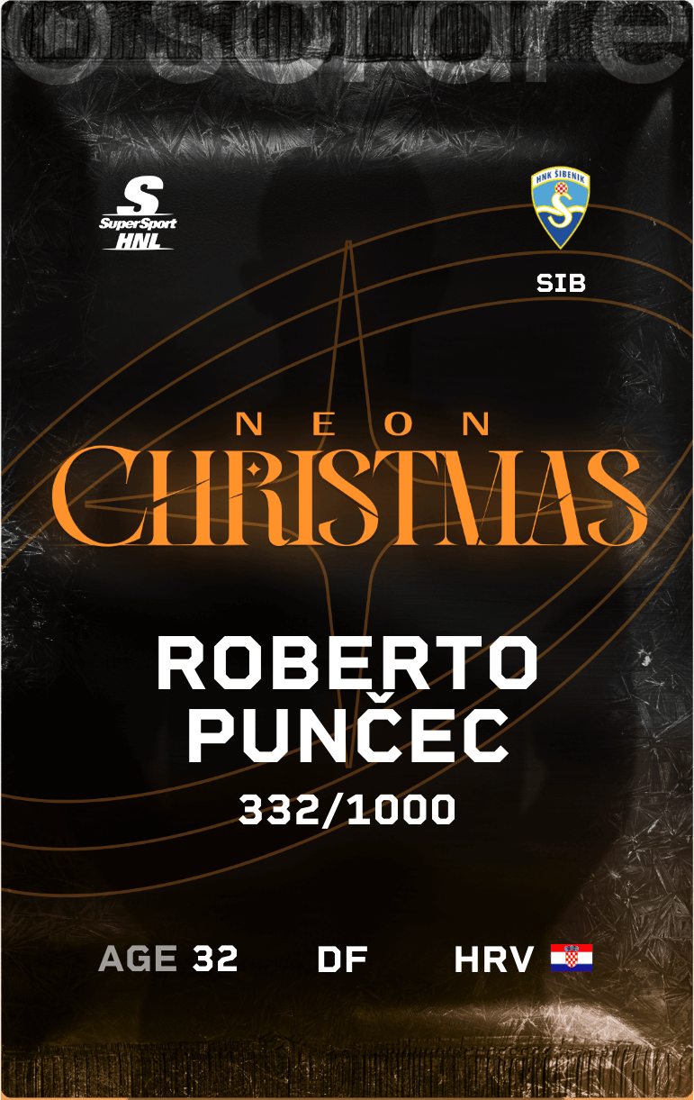 Roberto Punčec 2024-25 • Limited 332/1000