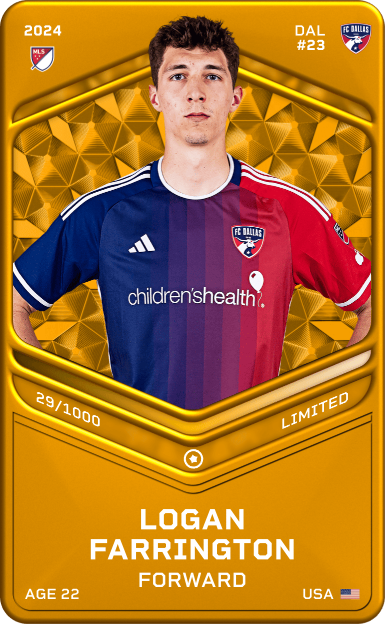 Logan Farrington 2024-25 • Limited 29/1000