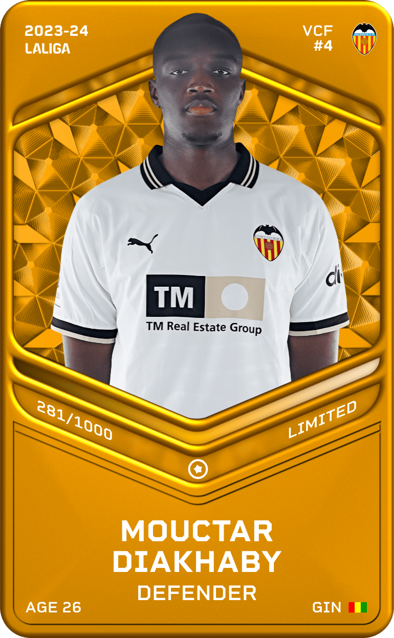 Mouctar Diakhaby 2023-24 • Limited 281/1000