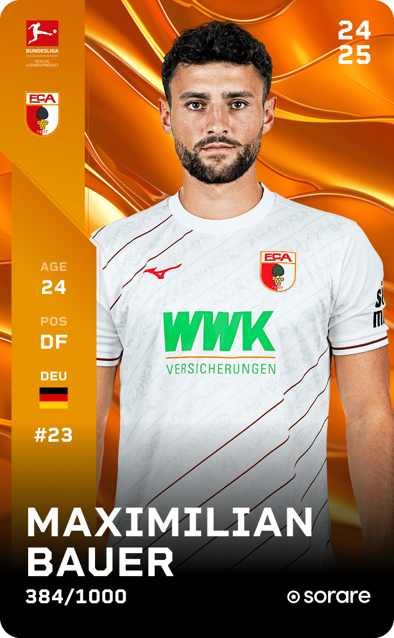 Maximilian Bauer 2024-25 • Limited 384/1000