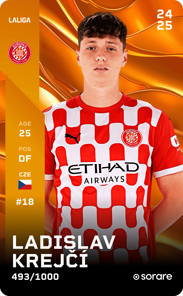 Ladislav Krejčí 2024-25 • Limited 493/1000