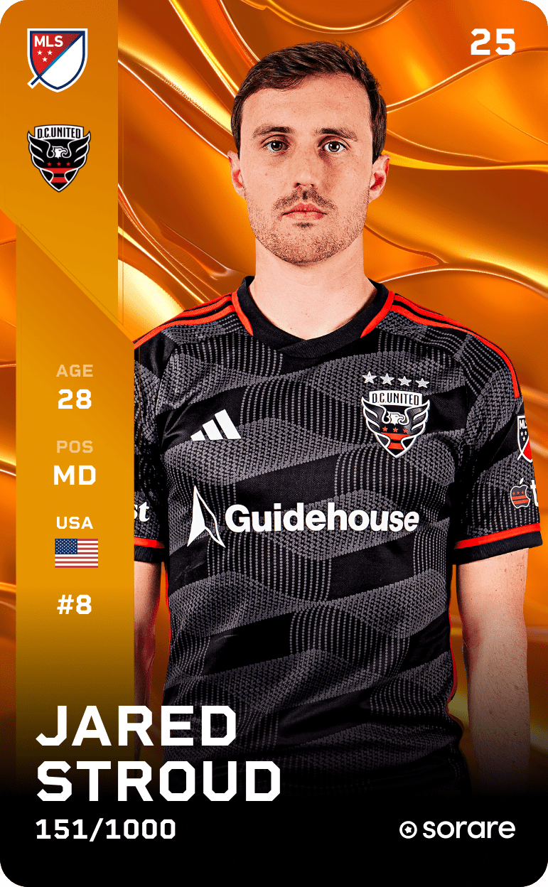 Jared Stroud 2025-26 • Limited 151/1000