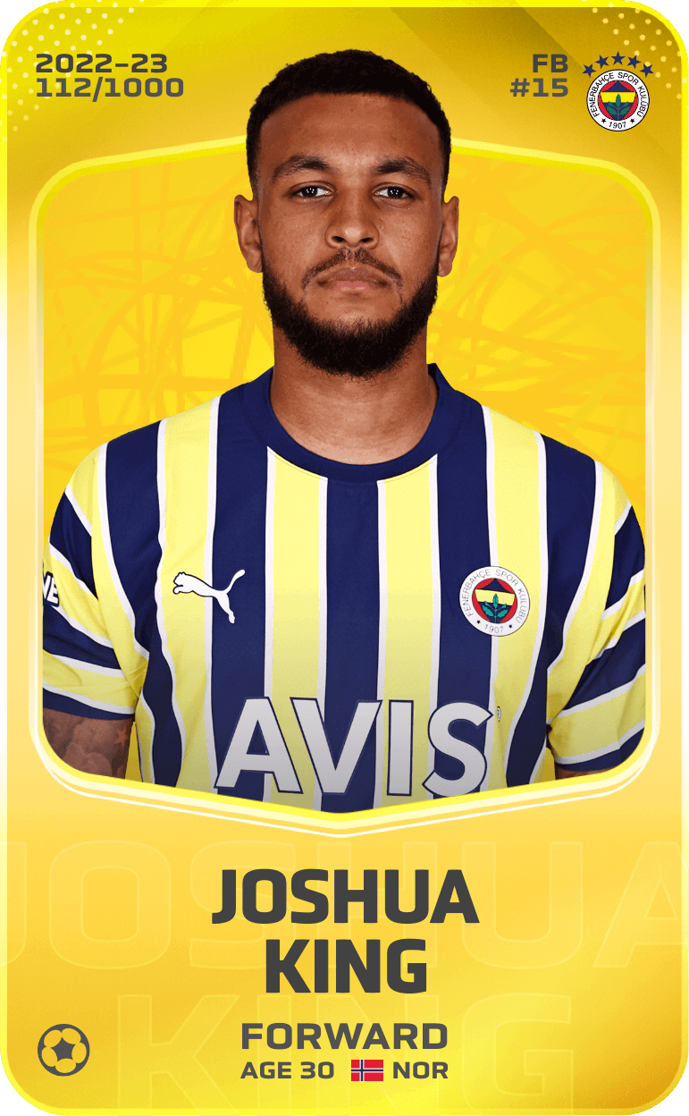 Joshua King 2022-23 • Limited 112/1000