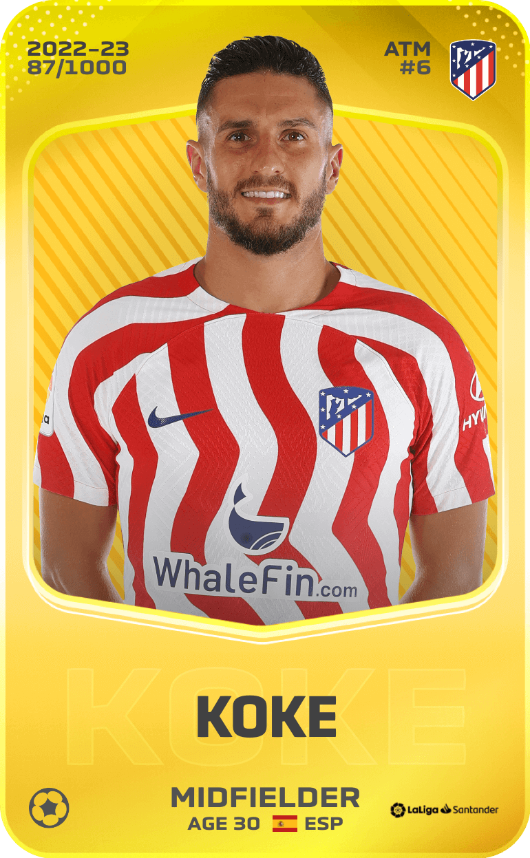 Koke 2022-23 • Limited 87/1000