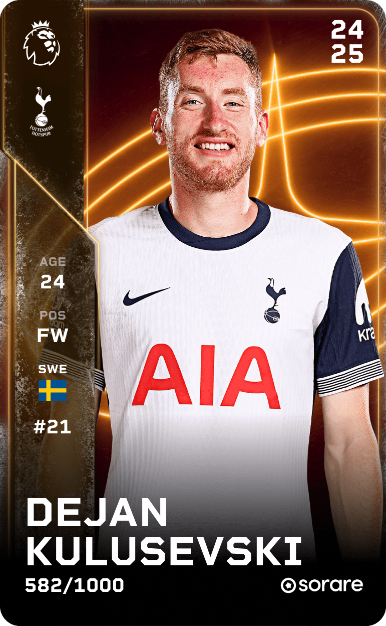 Dejan Kulusevski 2024-25 • Limited 582/1000