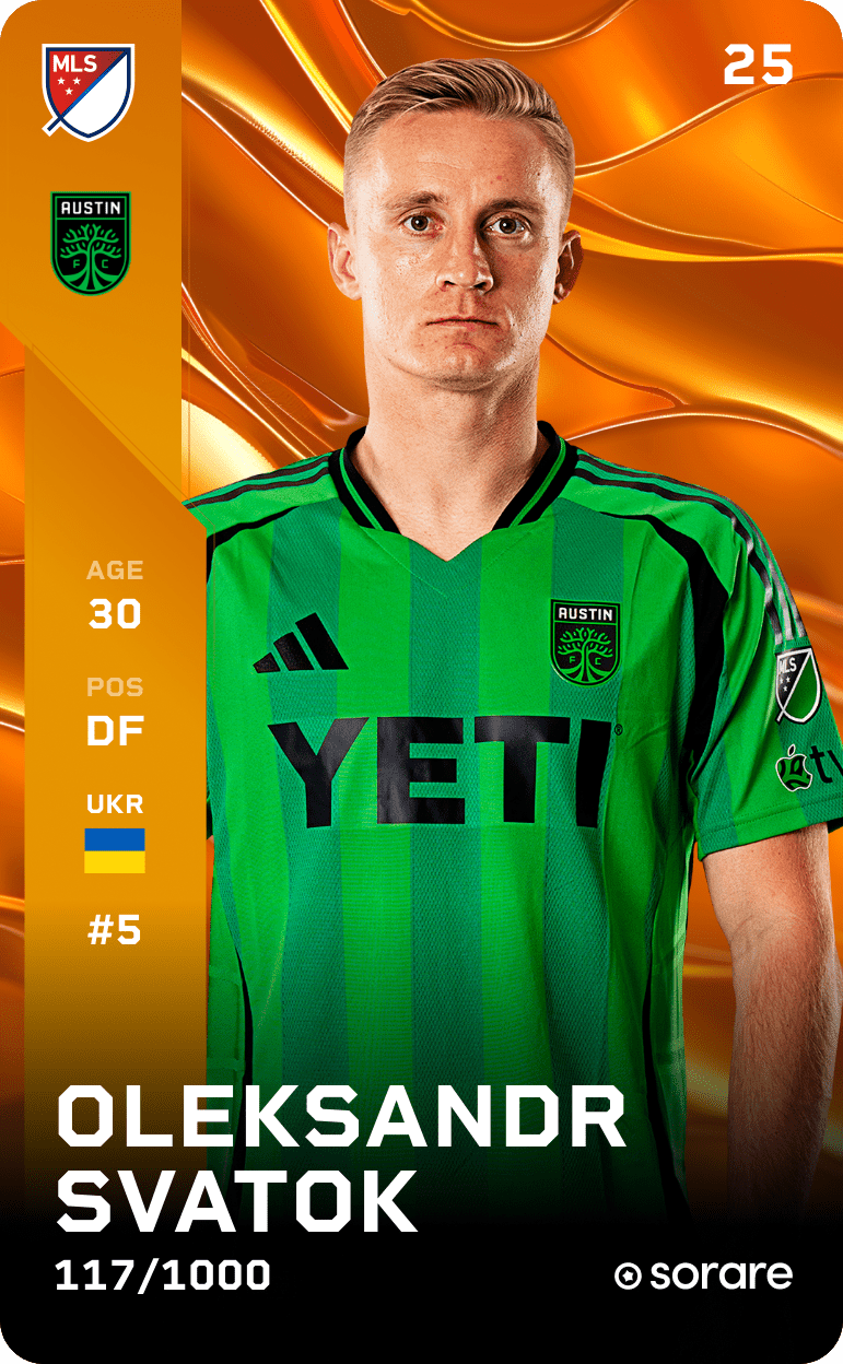 Oleksandr Svatok 2025-26 • Limited 117/1000