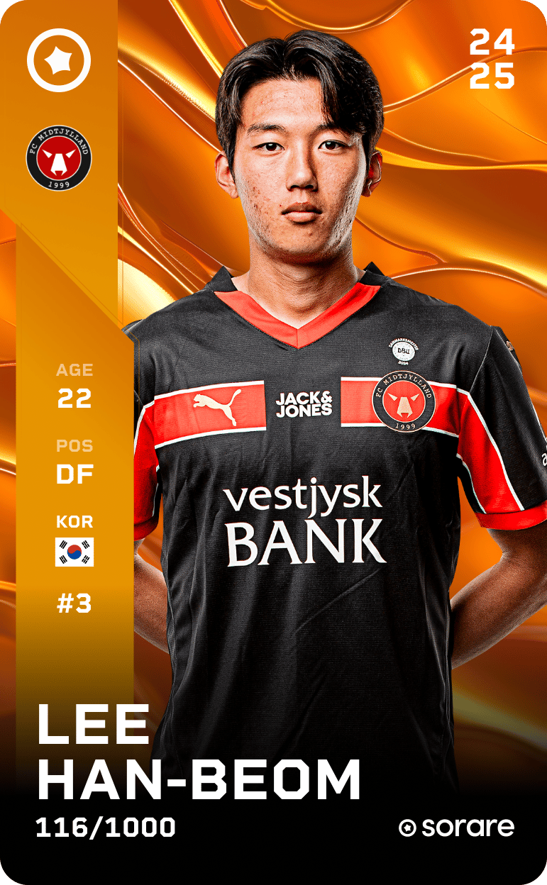 Lee Han-Bum 2024-25 • Limited 116/1000