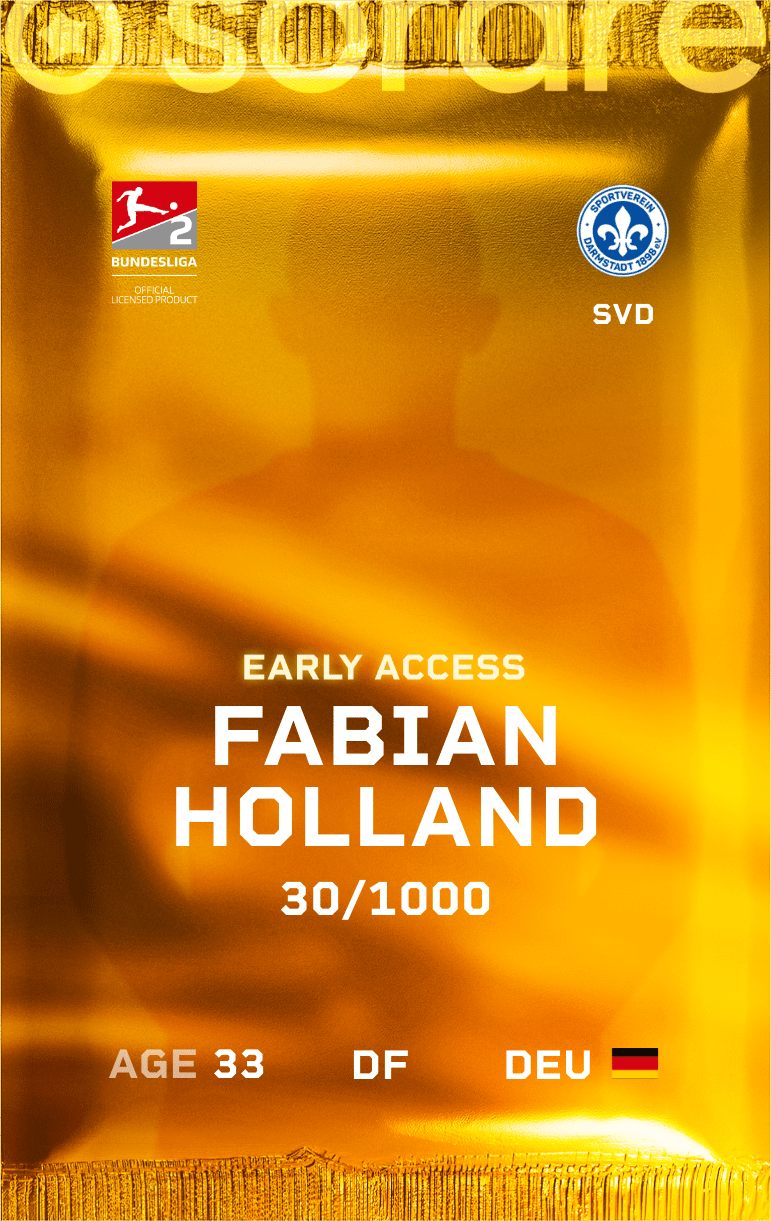 Fabian Holland 2024-25 • Limited 30/1000