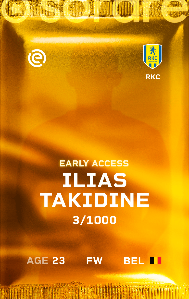 Ilias Takidine 2024-25 • Limited 3/1000