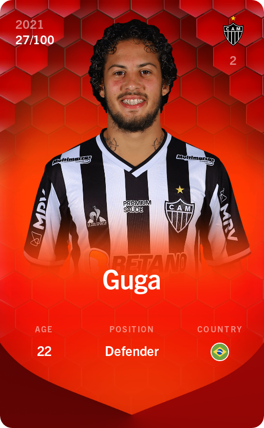 Sorare - Sorare Official - Guga 2021-22 • Rare 27/100 - NFT # 4548868283703240072341670340416357871463385141838880131705113531733840869121