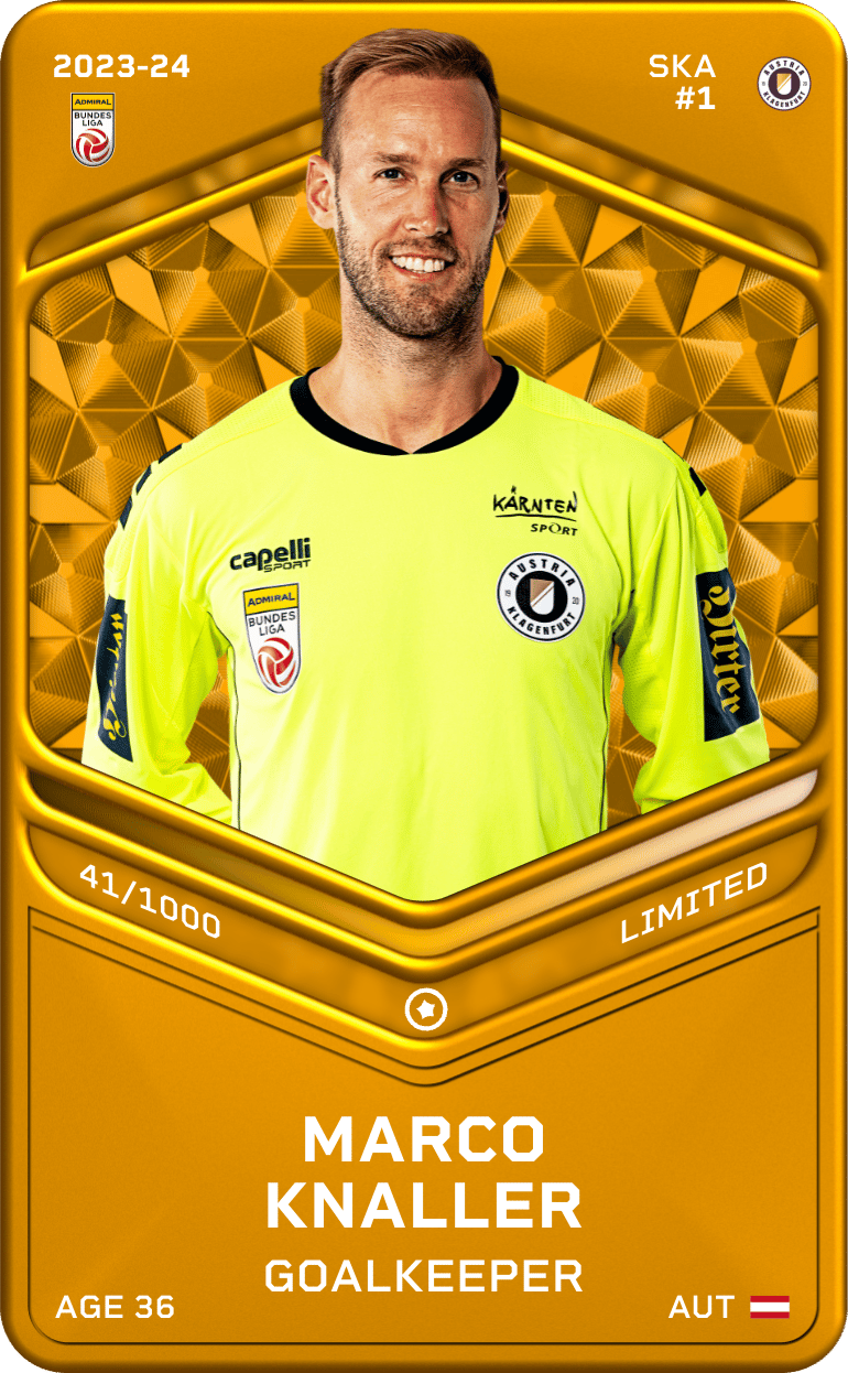 Marco Knaller 2023-24 • Limited 41/1000