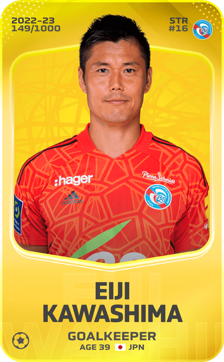 Eiji Kawashima 2022-23 • Limited 149/1000