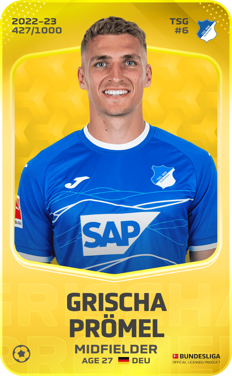 Grischa Prömel 2022-23 • Limited 427/1000