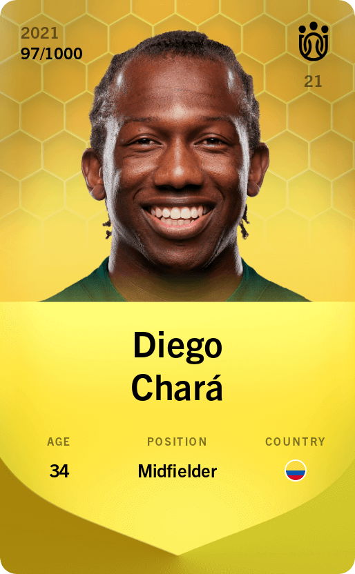 Diego Chará 2021-22 • Limited 97/1000