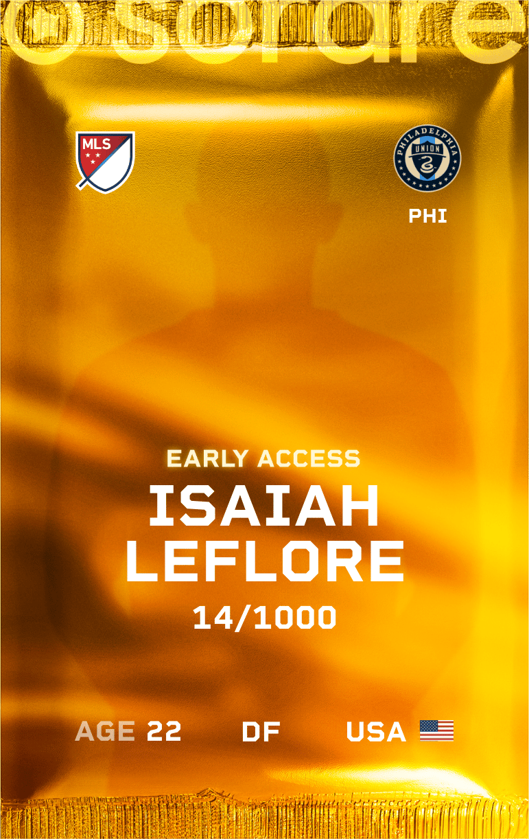 Isaiah LeFlore 2025-26 • Limited 14/1000