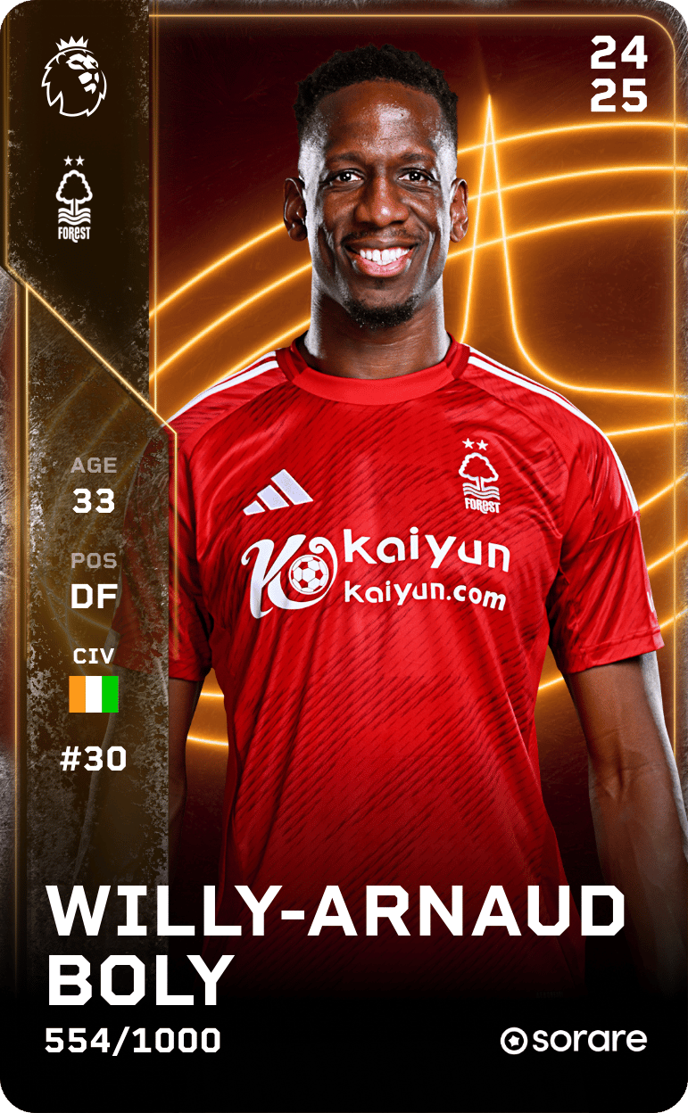Willy-Arnaud Boly 2024-25 • Limited 554/1000