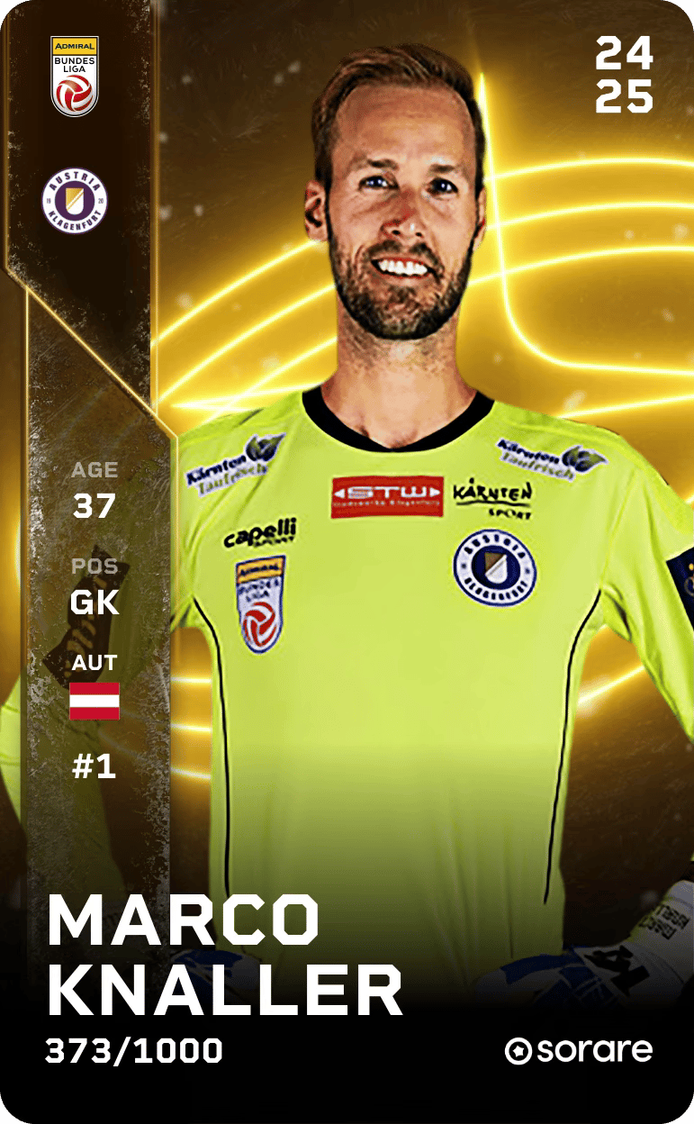 Marco Knaller 2024-25 • Limited 373/1000