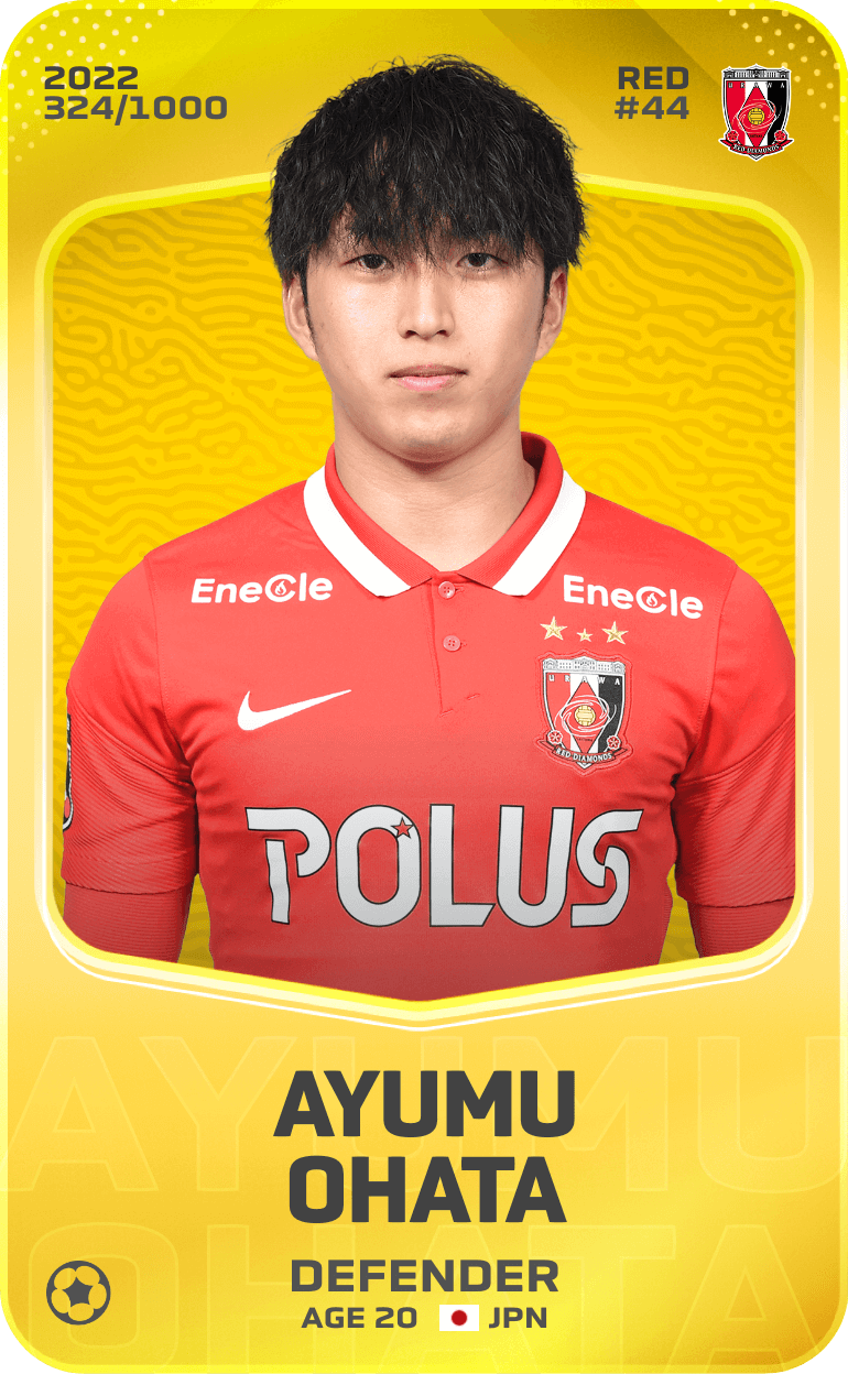 Ayumu Ohata 2022-23 • Limited 324/1000