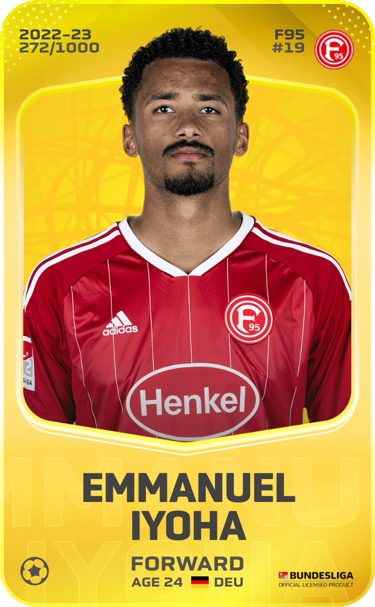 Emmanuel Iyoha 2022-23 • Limited 272/1000