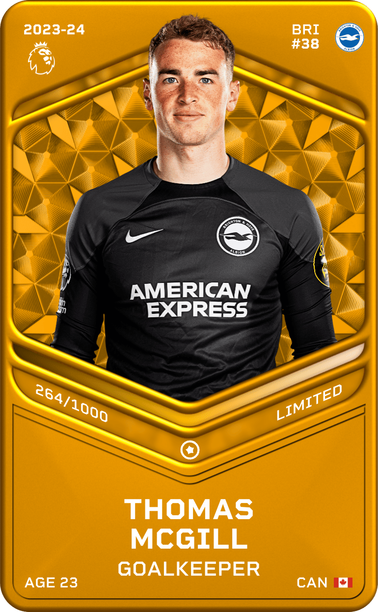 Thomas McGill 2023-24 • Limited 264/1000