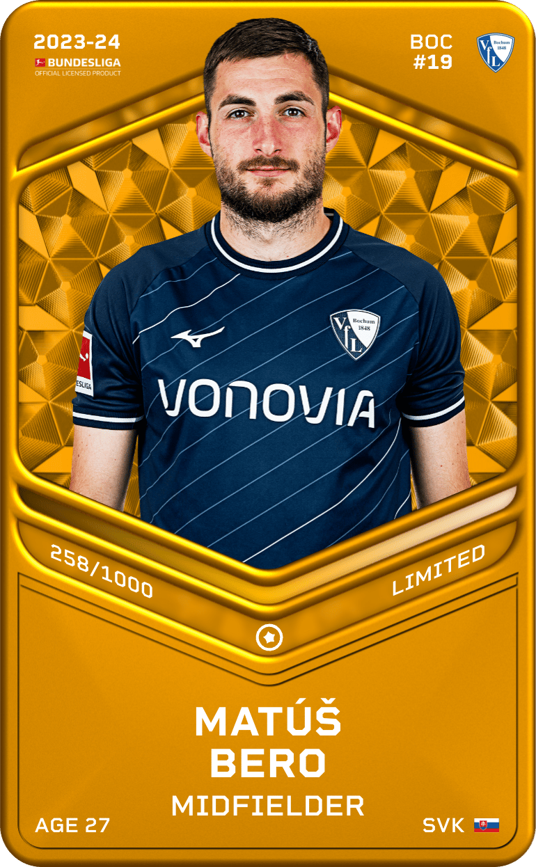 Matúš Bero 2023-24 • Limited 258/1000