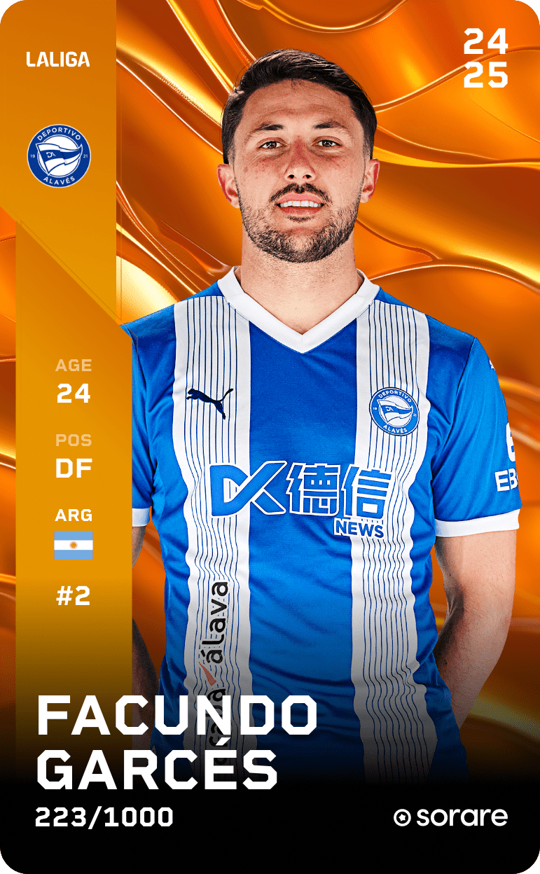 Facundo Garcés 2024-25 • Limited 223/1000